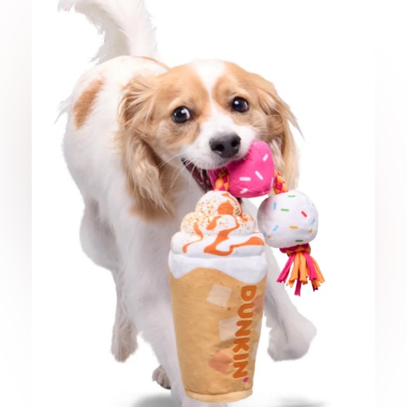 Bark x Dunkin - Pumpkin Signature Latte Dog Toy - Picture 2 of 6
